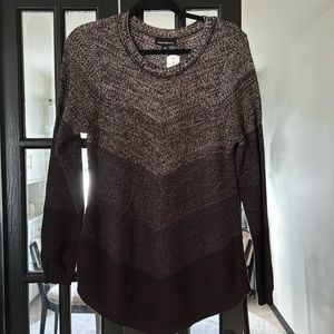 Fortune + Ivy Stitch Fix Purple Ombré Sweater